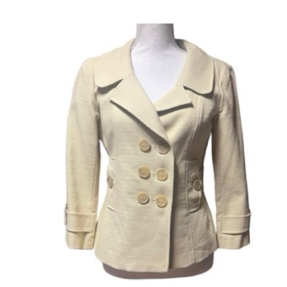 Nanette Lepore Jackets & Blazers - Nanette Lepore Cream Blazer